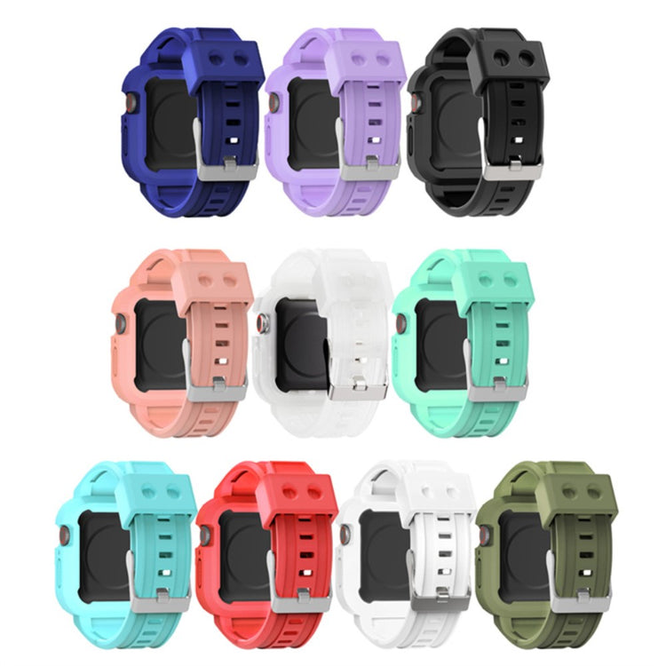Glimrende Universal Apple Silikone Rem - Grøn#serie_4
