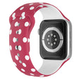 Super elegant Apple Watch Series 7 45mm Silicone Strap - Size: L