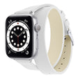 Fashionable Apple Watch Series 7 45mm Genuine Leather Strap