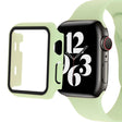 Apple Watch Series 7 45mm Plastic Cover with Strap and Tempered Glass