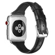 Very nice Apple Watch Series 7 45mm Genuine Leather Strap - Size: L