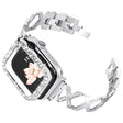 Metal Cover with Strap fits Apple Watch Series 7 45mm
