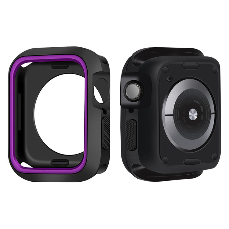 Apple Watch Series 7 45mm  Silikone Bumper  - Lilla#serie_11