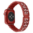 Great Apple Watch Series 7 45mm Metal and Rhinestone Strap