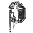 Tough Apple Watch Series 7 45mm Metal and Rhinestone Strap