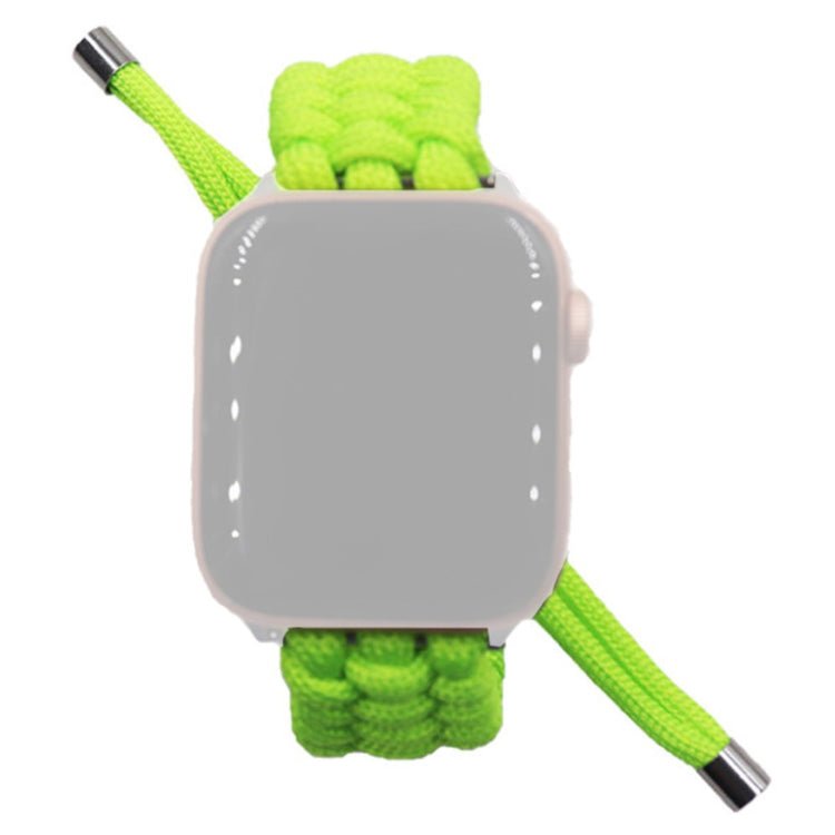 Rigtigt cool Apple Watch Series 7 45mm Nylon Rem - Grøn#serie_8