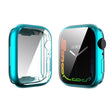 Mega Nice Apple Watch Series 7 45mm Cover with Screen Protector in Silicone and Tempered Glass