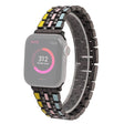 Superb Apple Watch Series 7 45mm Metal and Rhinestone Strap