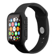 Apple Watch Series 7 45mm Silicone Strap with Cover and Tempered Glass