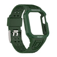 Plastic Strap with Case fits Apple Watch Series 7 45mm