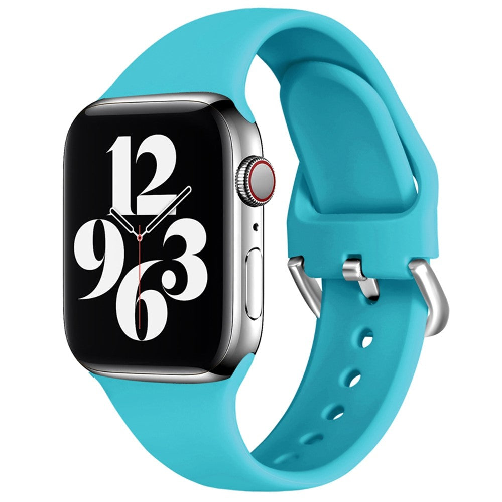Vildt hårdfør Apple Watch Series 7 45mm Silikone Rem - Grøn#serie_2