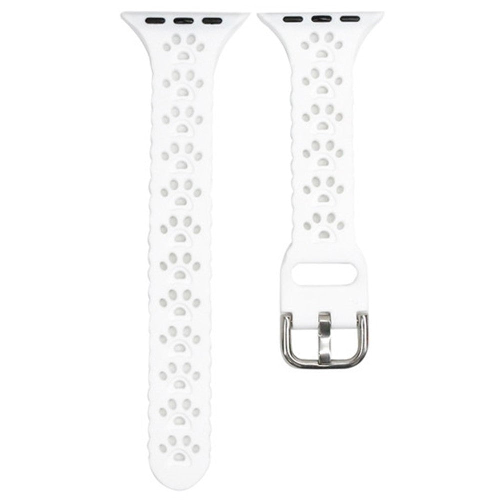 Eminent Apple Watch Series 7 45mm Silikone Rem - Hvid#serie_1