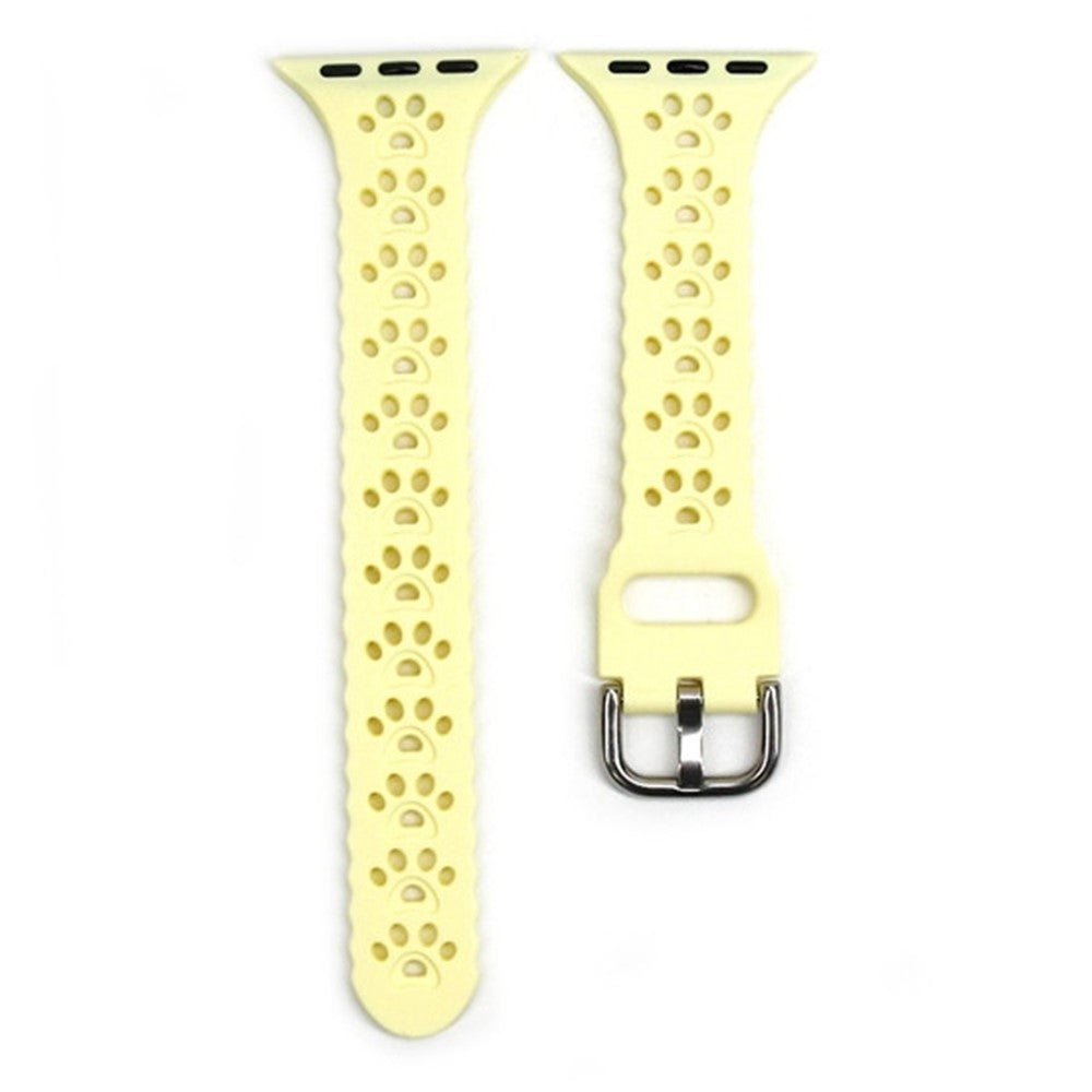 Eminent Apple Watch Series 7 45mm Silikone Rem - Gul#serie_10