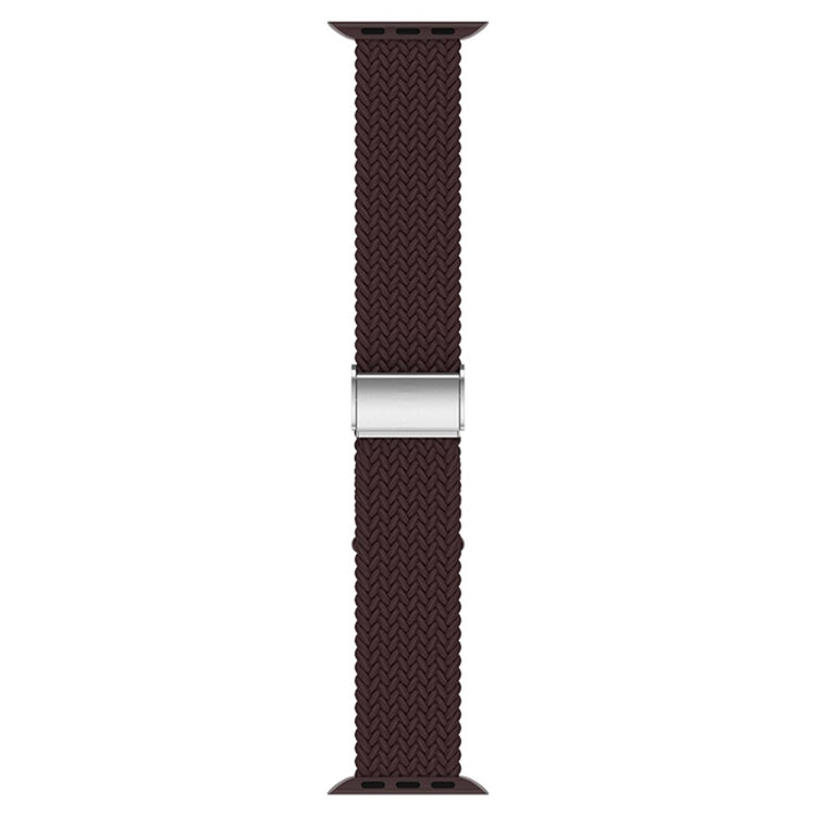 Rigtigt hårdfør Apple Watch Series 7 45mm Stof Urrem - Rød#serie_16