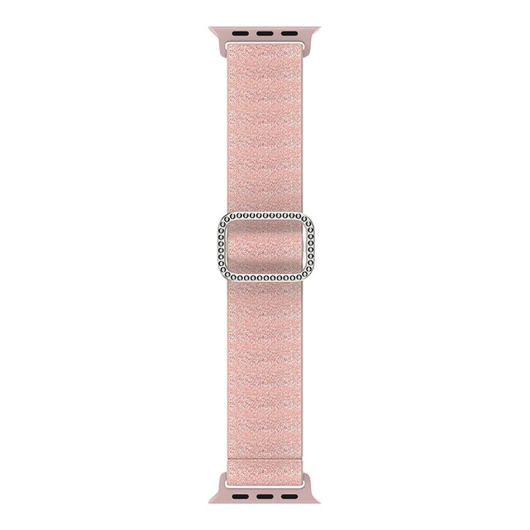 Mega fint Apple Watch Series 7 45mm Stof Urrem - Pink#serie_10