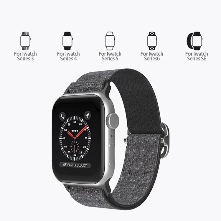 Mega fint Apple Watch Series 7 45mm Stof Urrem - Pink#serie_8