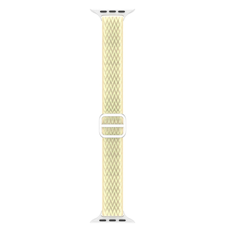 Rigtigt skøn Apple Watch Series 7 45mm Stof Urrem - Brun#serie_5