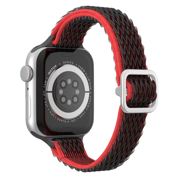Mega smuk Apple Watch Series 7 45mm Nylon Rem - Sort#serie_7