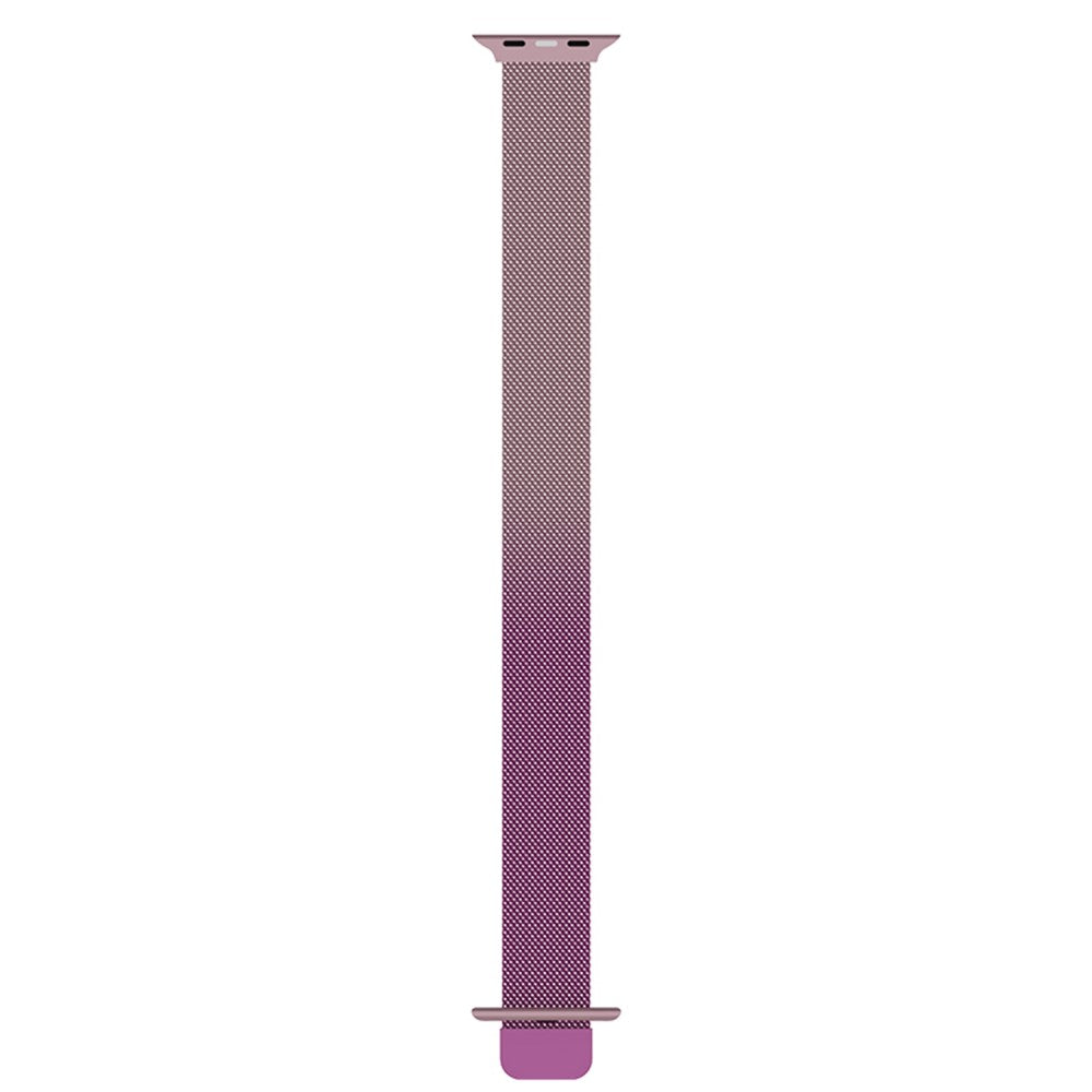 Helt vildt smuk Apple Watch Series 7 45mm Metal Urrem - Pink#serie_3
