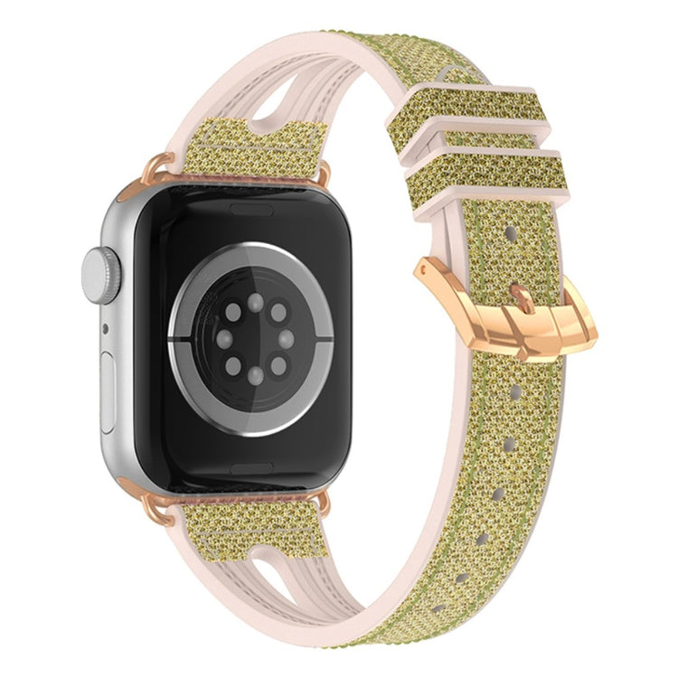 Super slidstærk Universal Apple Silikone Rem - Guld#serie_5