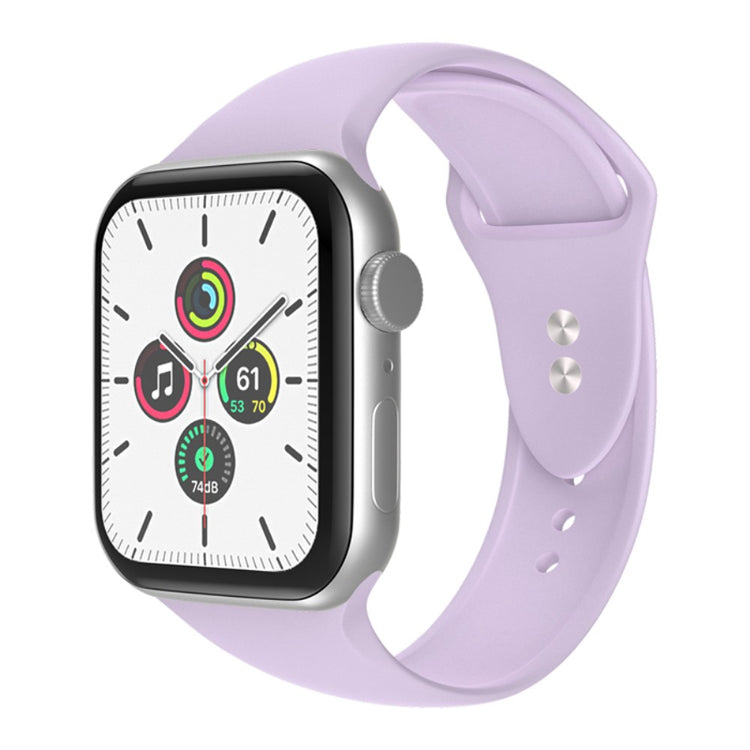 Helt vildt fantastisk Universal Apple Silikone Urrem - Lilla#serie_10
