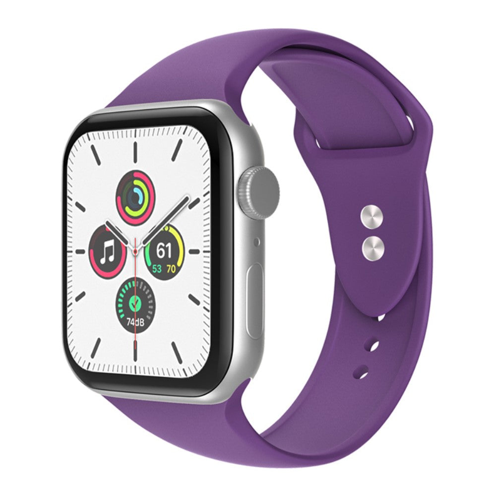 Helt vildt fantastisk Universal Apple Silikone Urrem - Lilla#serie_20