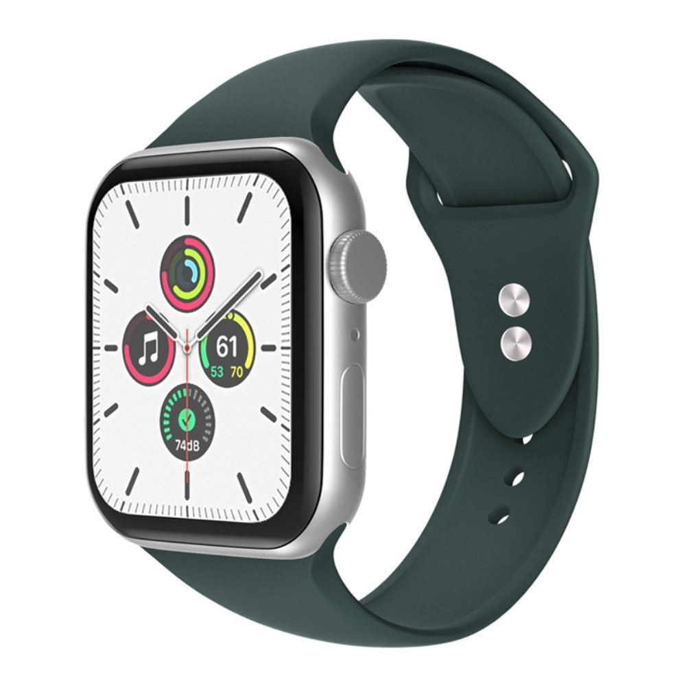 Helt vildt fantastisk Universal Apple Silikone Urrem - Grøn#serie_7