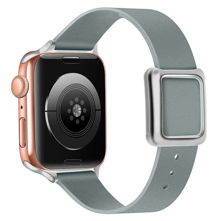 Helt vildt holdbart Universal Apple Ægte læder Rem - Grøn#serie_6