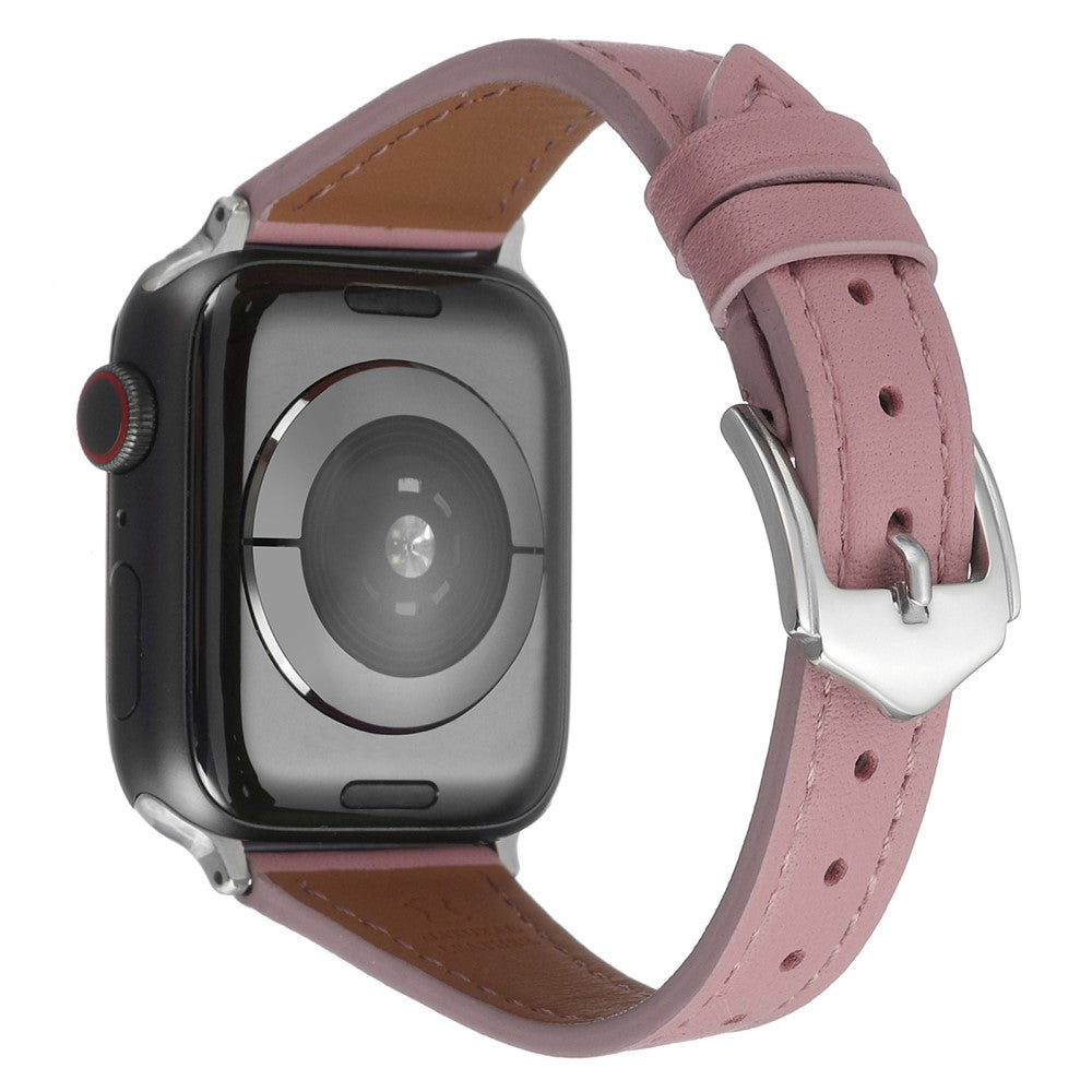 Helt vildt fint Universal Apple Ægte læder Rem - Pink#serie_6