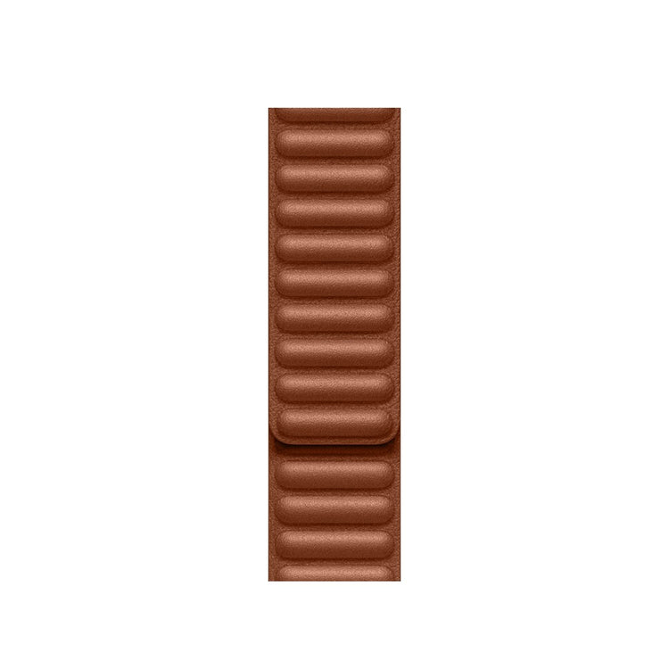 Super pænt Universal Apple Ægte læder Urrem - Brun#serie_11