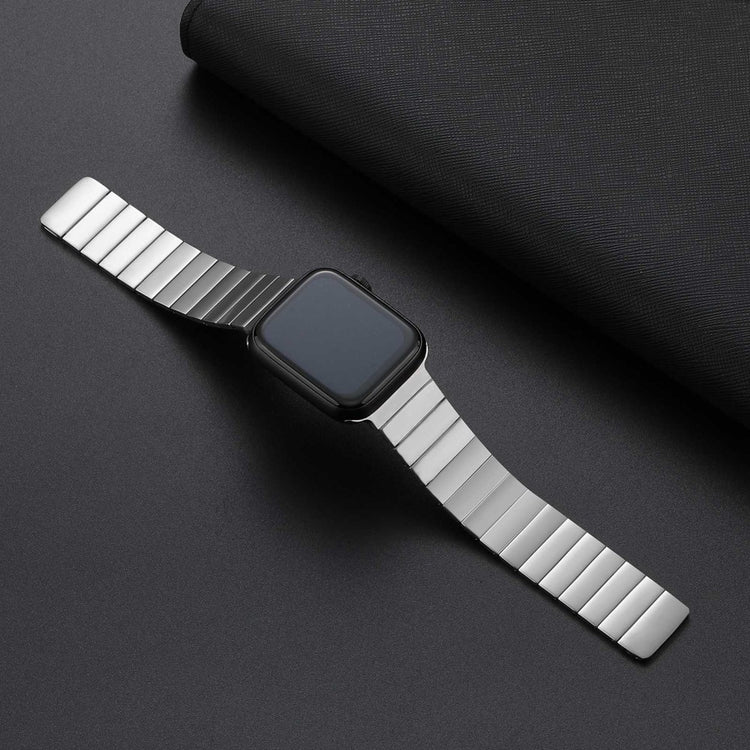 Helt vildt elegant Universal Apple Metal Urrem - Sort#serie_3