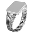 Very delightful Universel Apple Metal and Rhinestone Strap