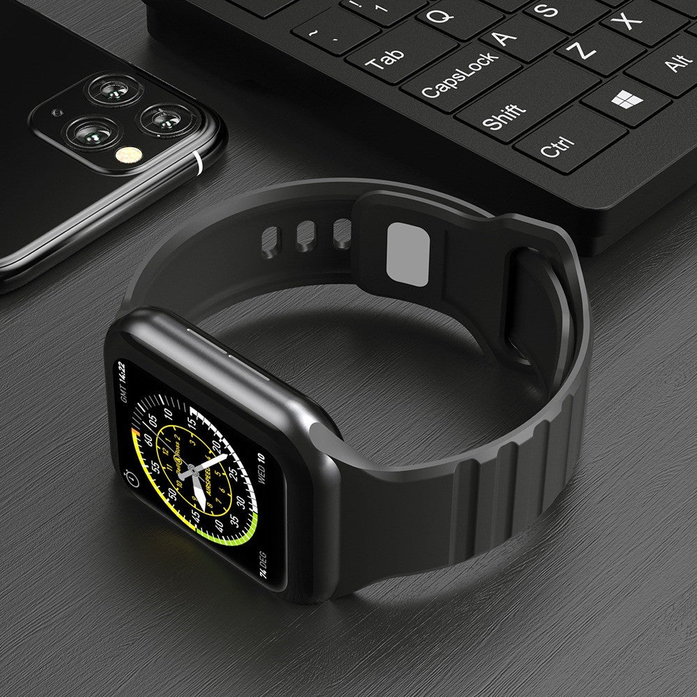 Vildt holdbart Universal Apple Silikone Urrem - Hvid#serie_1