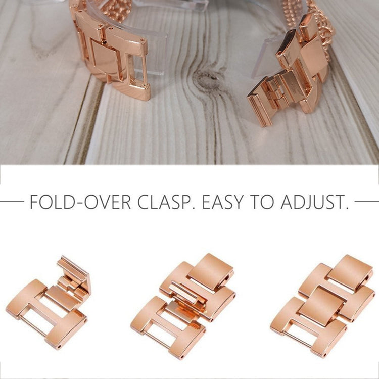 Rigtigt fed Universal Apple Metal Urrem - Guld#serie_3