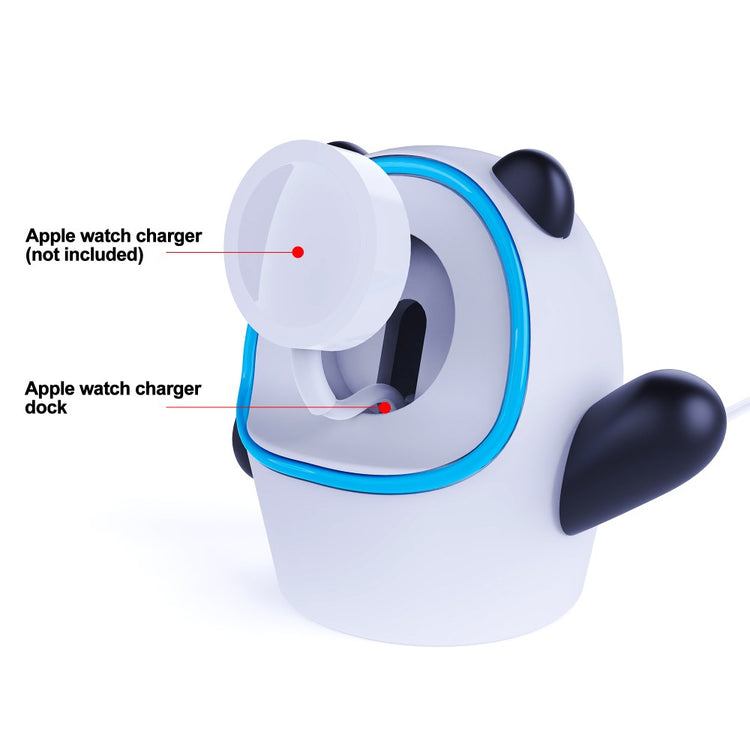 Universal Apple Smartwatch Silikone Holder - Grøn#serie_2