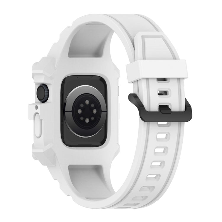 Vildt kønt Universal Apple Silikone Rem - Hvid#serie_2