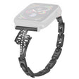 Wonderful Universel Apple Metal and Rhinestone Strap