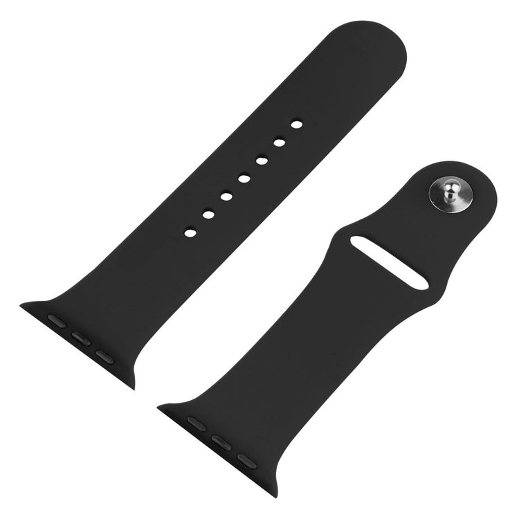 Apple Watch Ultra Plastik Rem med Cover og Hærdet Glas - Sort#serie_1