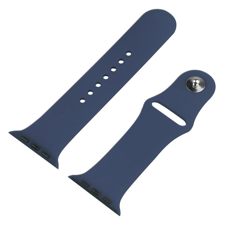 Apple Watch Ultra Plastik Rem med Cover og Hærdet Glas - Blå#serie_13