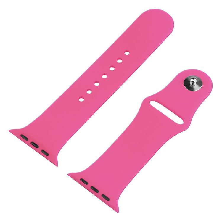 Apple Watch Ultra Plastik Rem med Cover og Hærdet Glas - Pink#serie_14