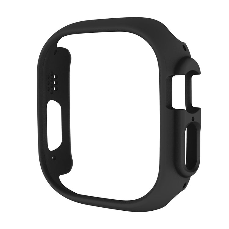Apple Watch Ultra Plastik Cover med Skærmbeskytter - Sort#serie_2