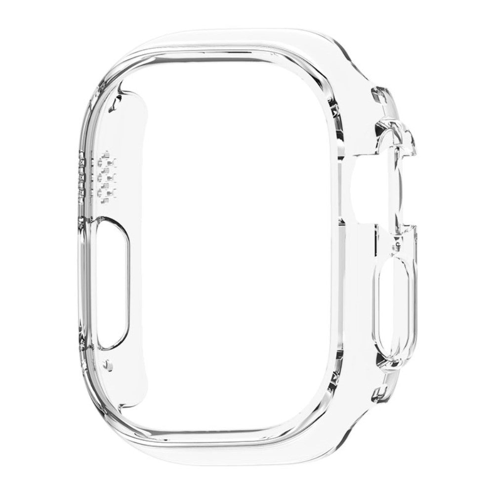 Rigtigt Fed Apple Watch Ultra Plastik Cover - Gennemsigtig#serie_1