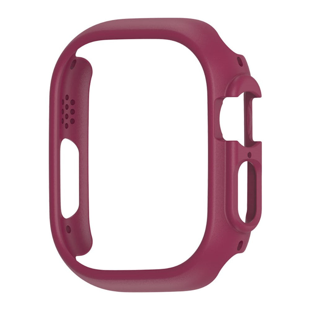 Rigtigt Fed Apple Watch Ultra Plastik Cover - Rød#serie_14