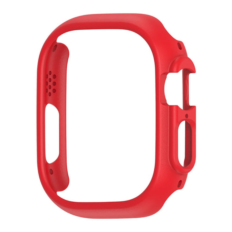 Rigtigt Fed Apple Watch Ultra Plastik Cover - Rød#serie_16