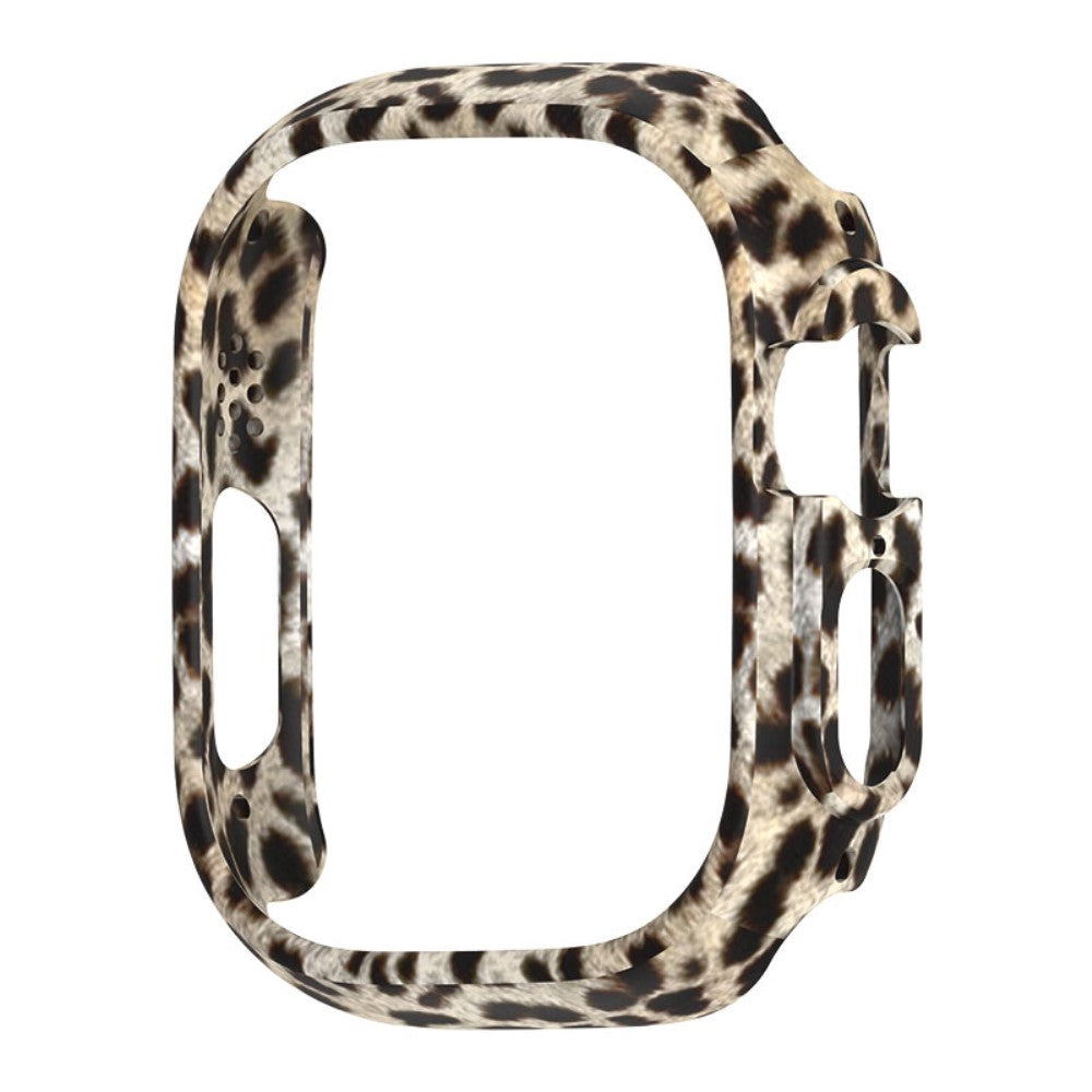 Rigtigt Fed Apple Watch Ultra Plastik Cover - Sort#serie_9