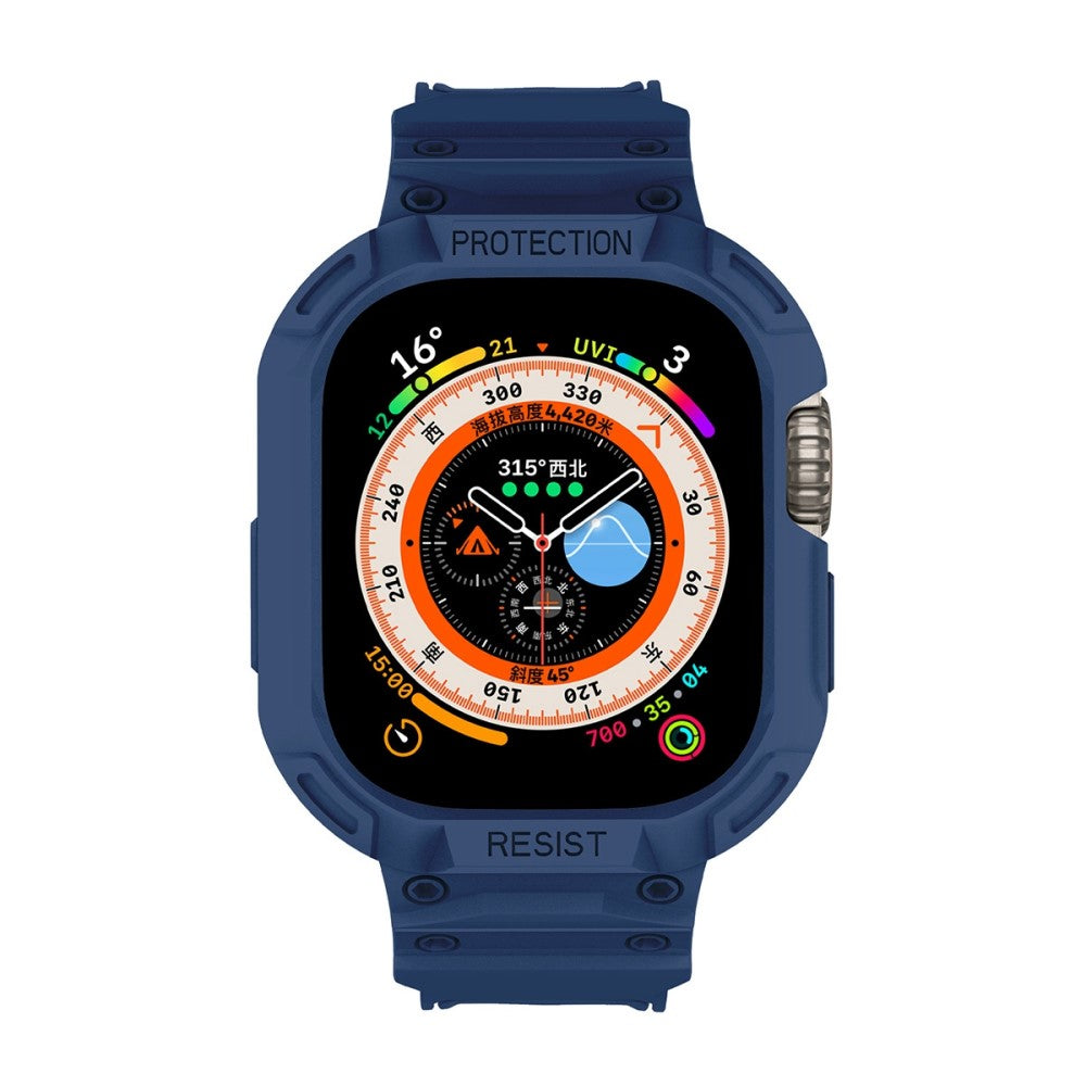 Meget sejt Apple Watch Ultra Silikone Rem - Grøn#serie_4