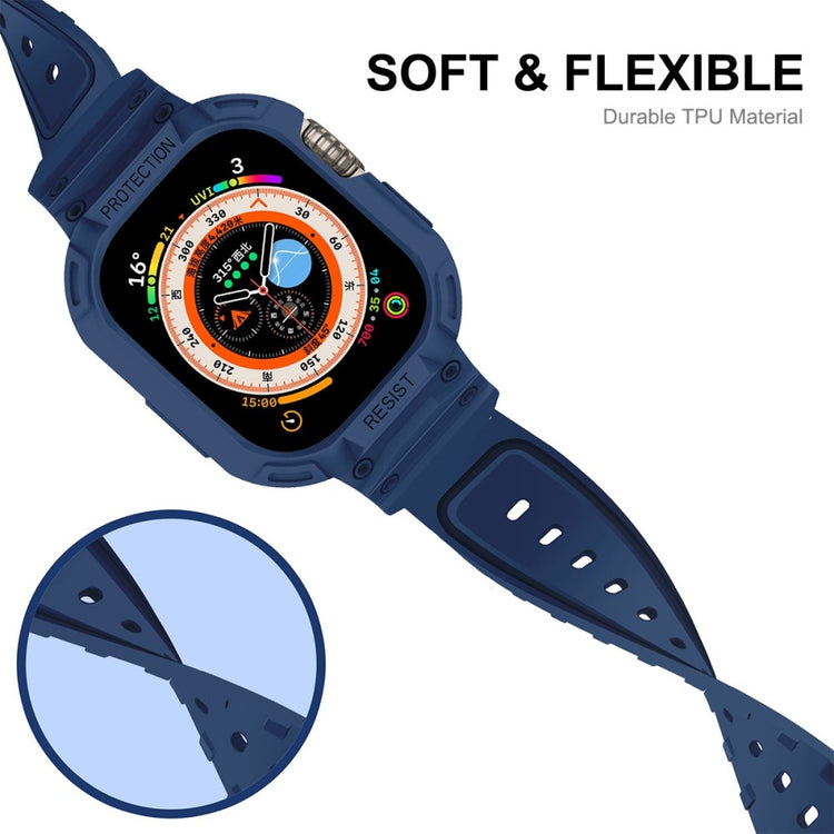 Meget sejt Apple Watch Ultra Silikone Rem - Sort#serie_5