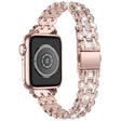 Mega fashionable Universel Apple Metal and Rhinestone Strap