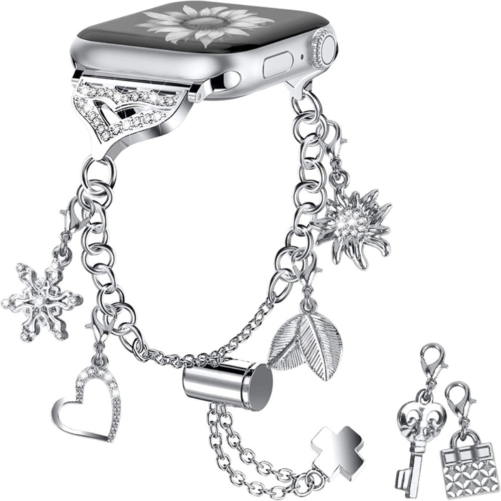 Klassisk Universal Apple Metal Rem - Sølv#serie_4