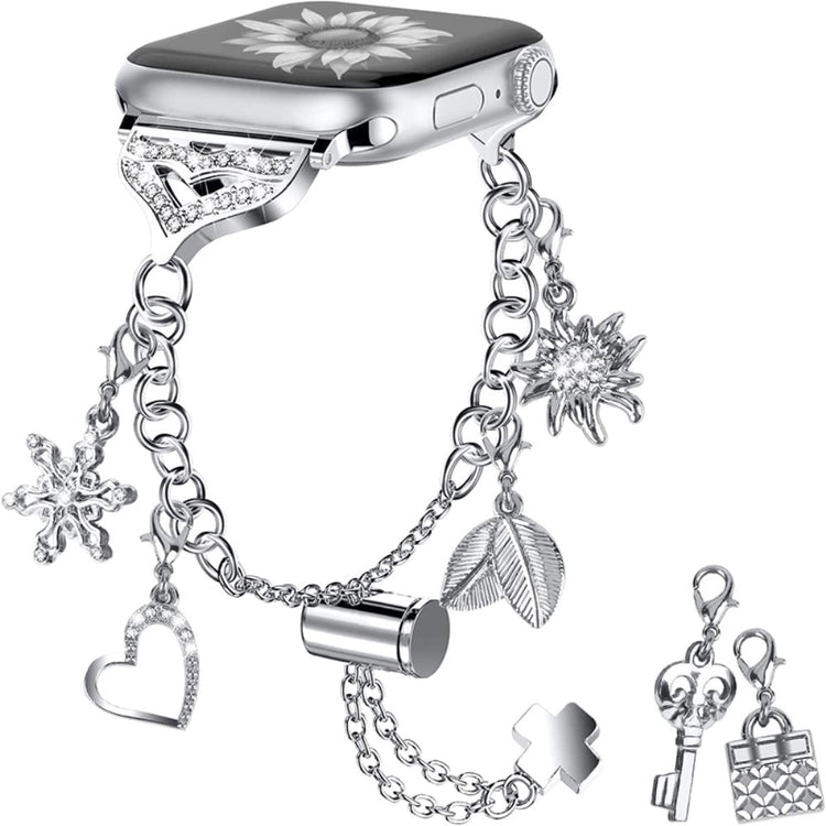 Klassisk Universal Apple Metal Rem - Sølv#serie_4